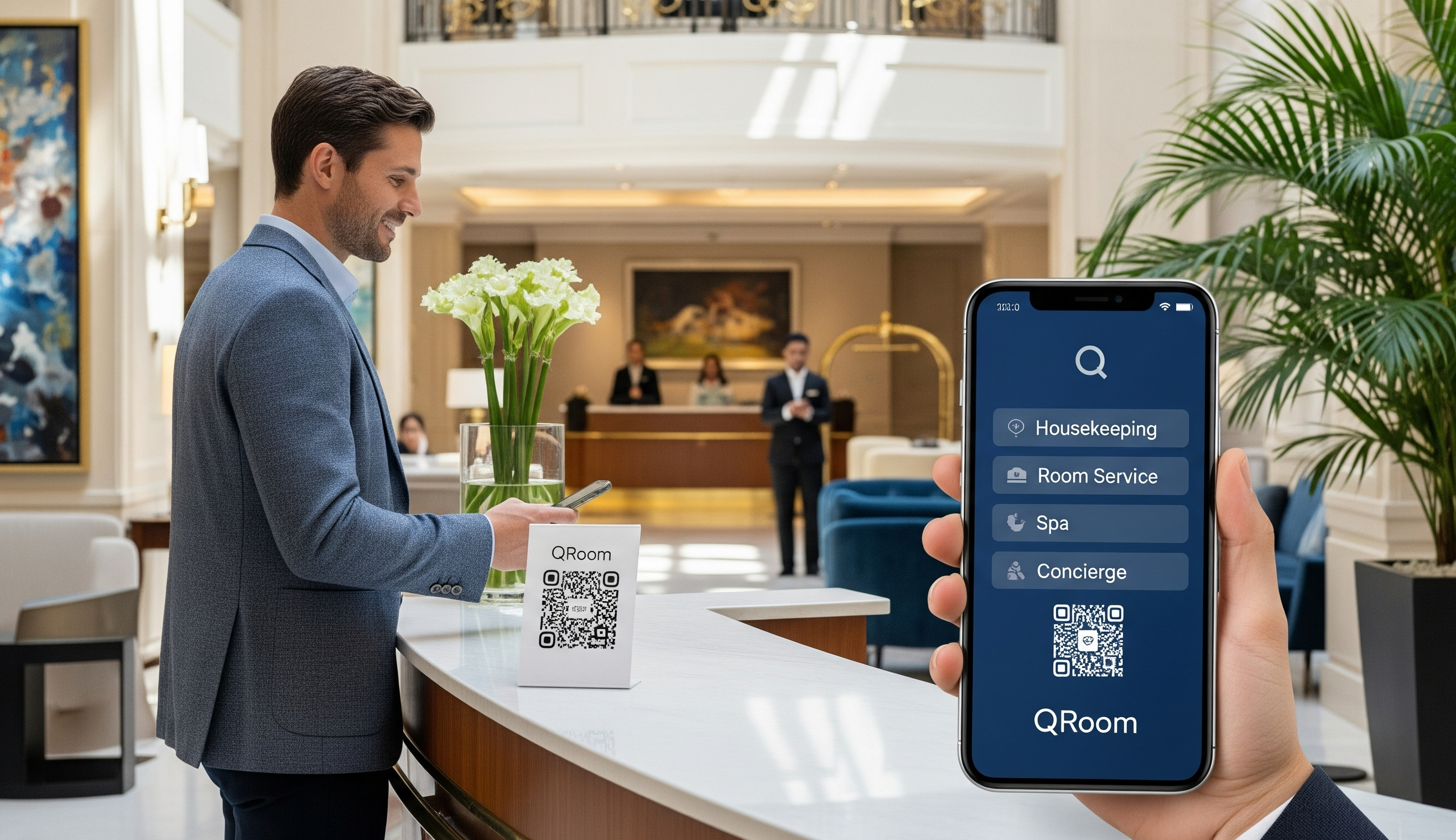 Hotel QR Code System